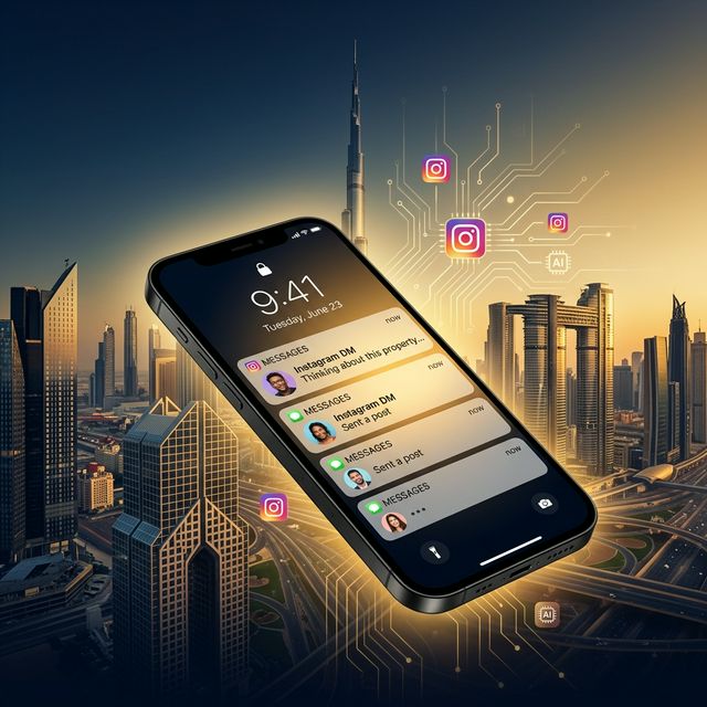 How Real Estate Agents in Dubai Can Automate Instagram DMs (Step-by-Step)