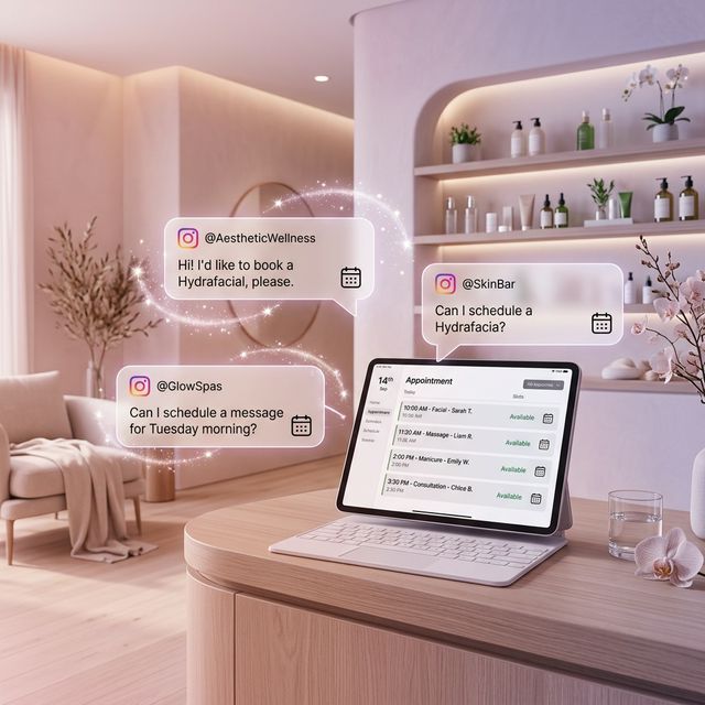 Salon Spa Instagram Automation
